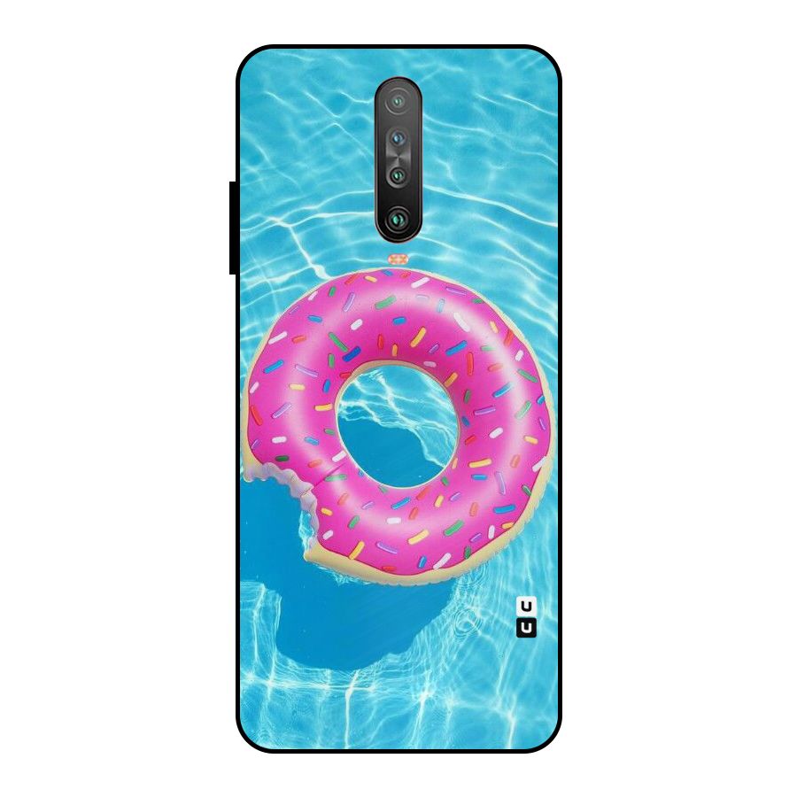 Donut Swim Metal Back Case for Poco X2