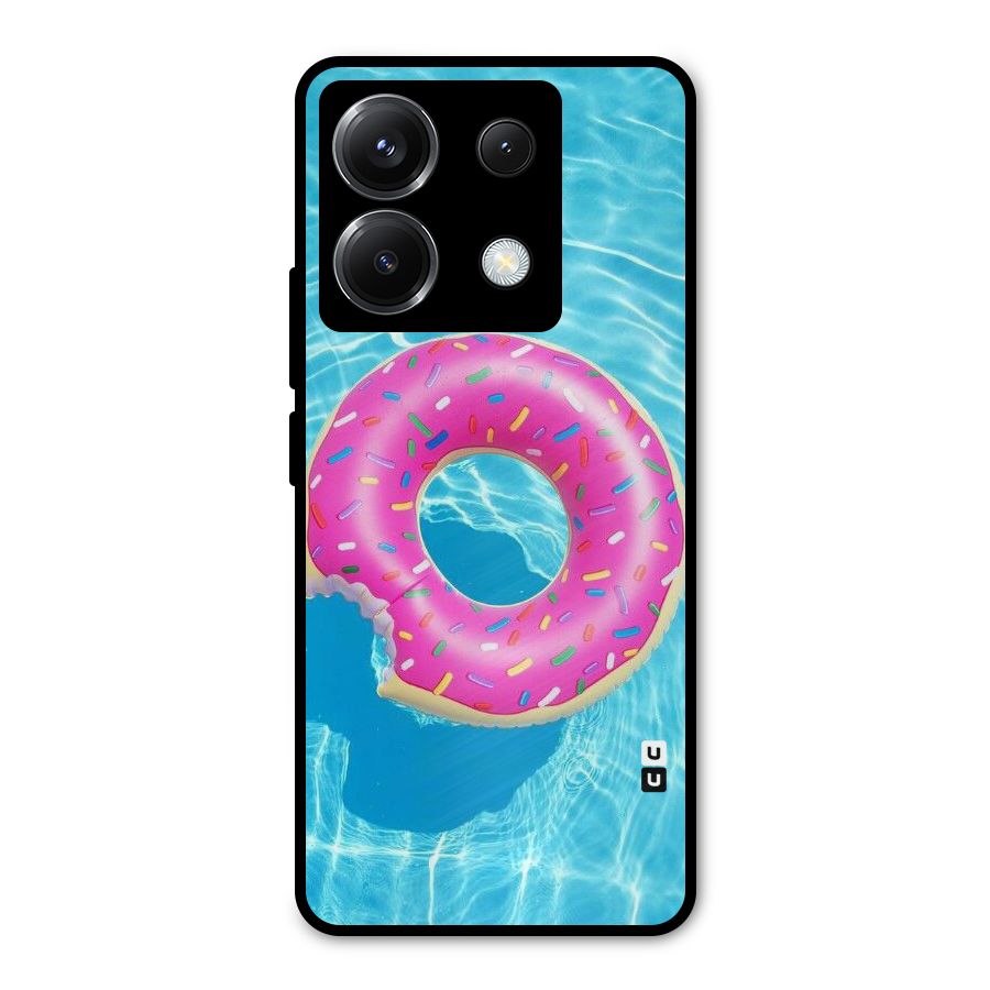 Donut Swim Metal Back Case for Poco X6