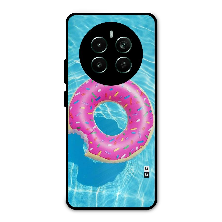 Donut Swim Metal Back Case for Realme 12 Pro Plus