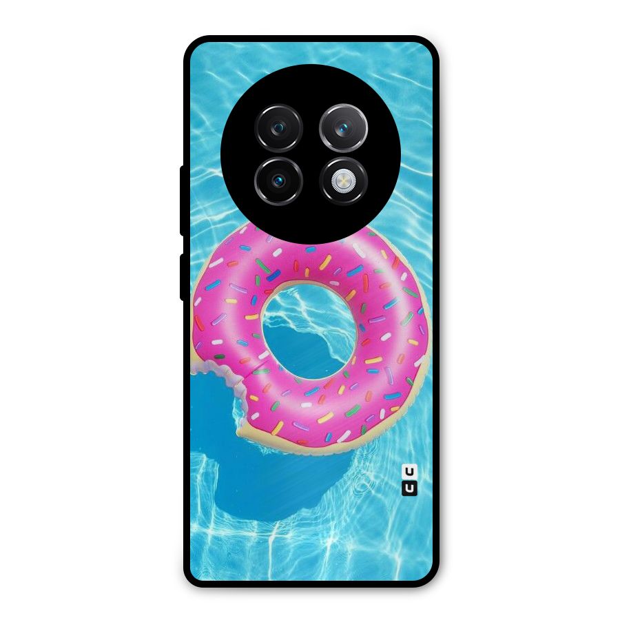 Donut Swim Metal Back Case for Realme 13 Plus