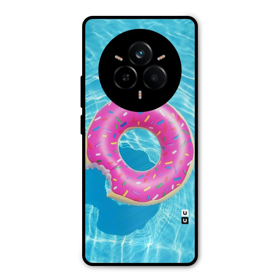 Donut Swim Metal Back Case for Realme 14 Pro Plus