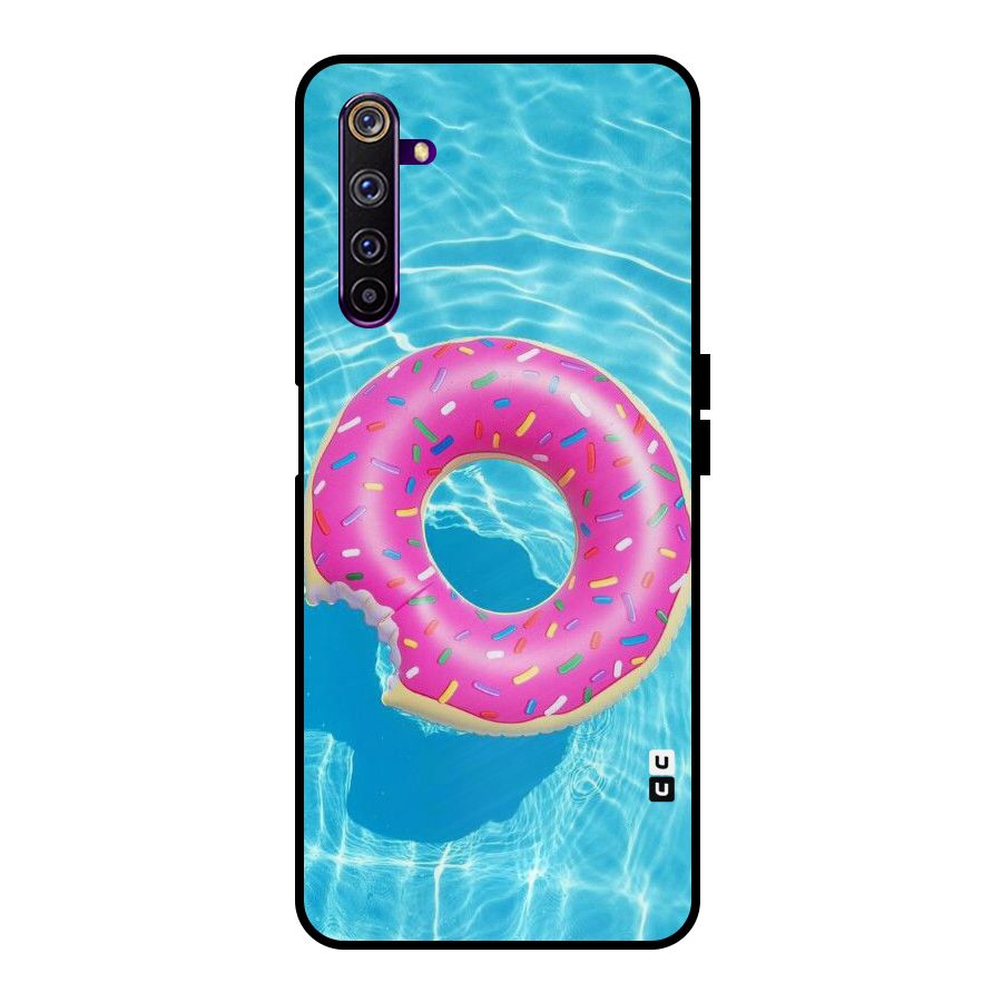 Donut Swim Metal Back Case for Realme 6 Pro