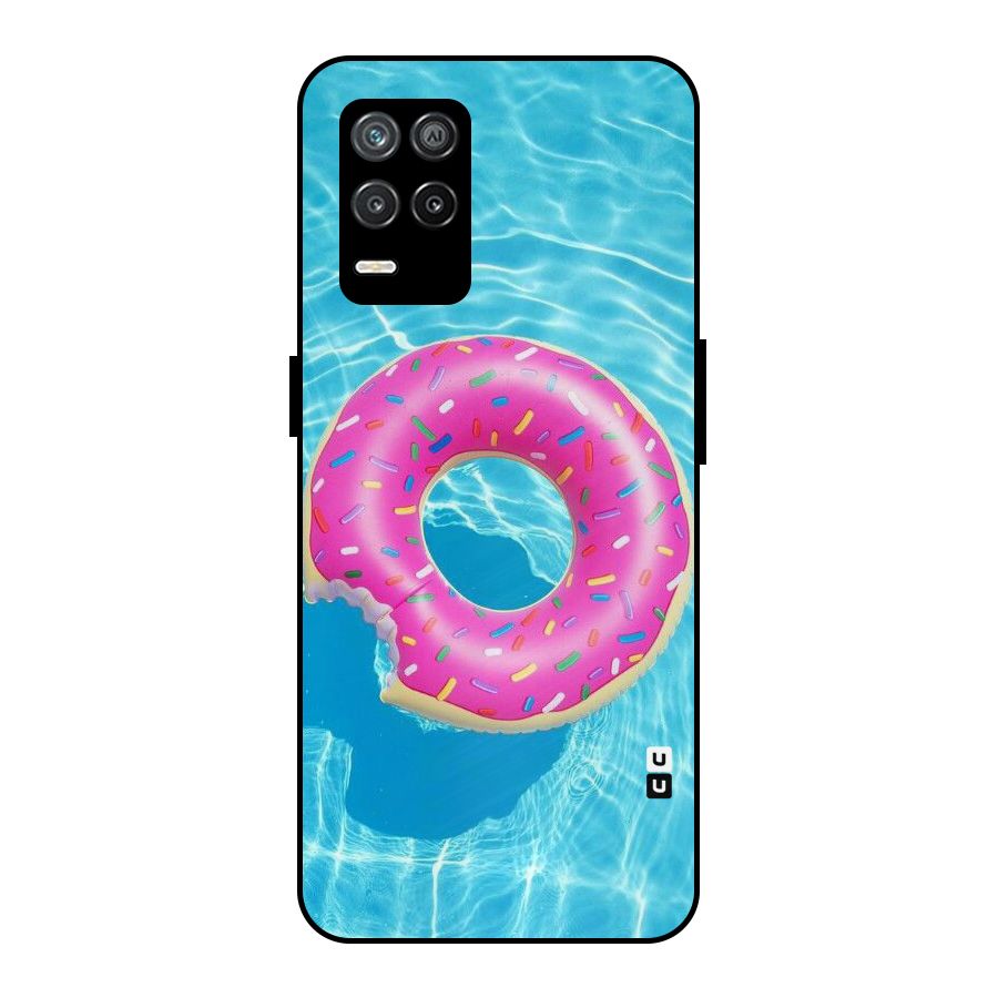 Donut Swim Metal Back Case for Realme 8 5G