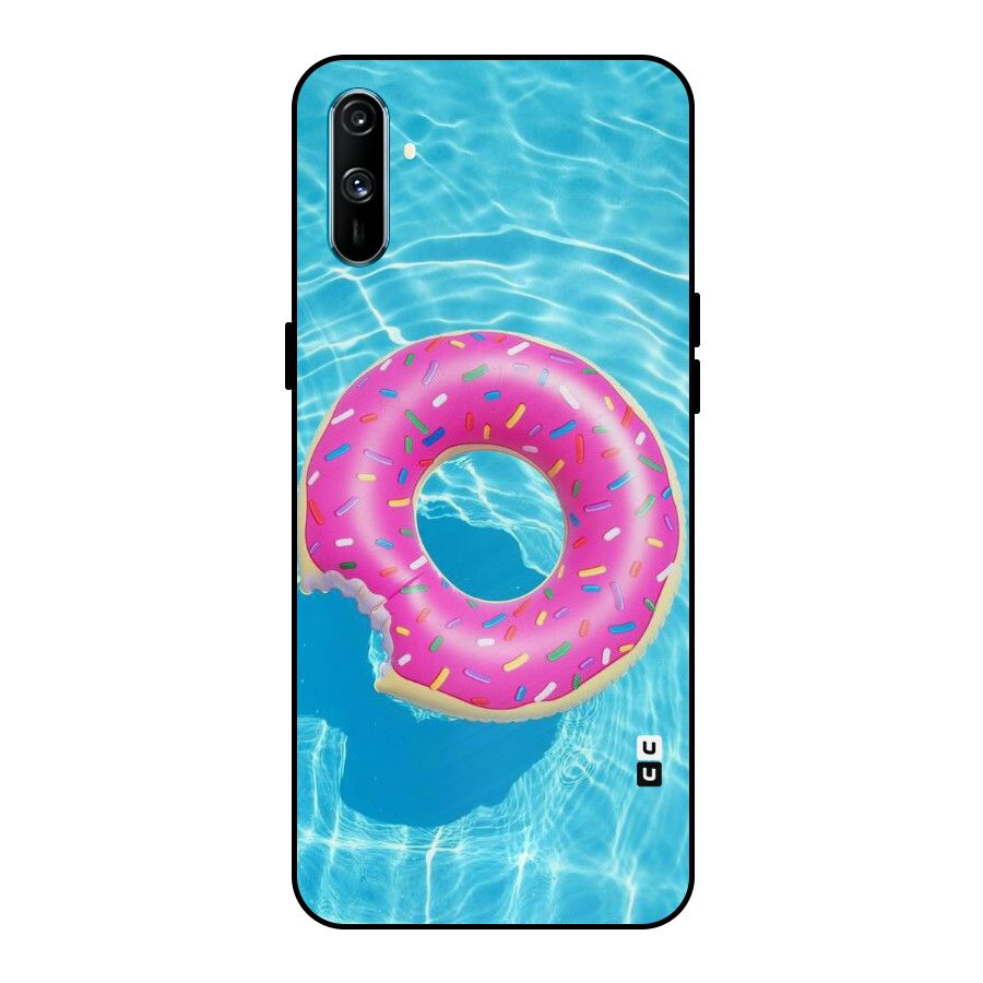 Donut Swim Metal Back Case for Realme C3