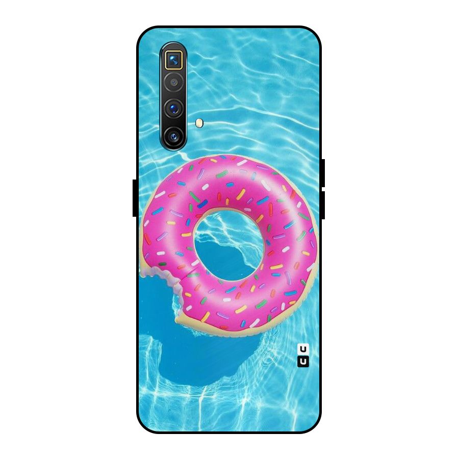 Donut Swim Metal Back Case for Realme X3 SuperZoom