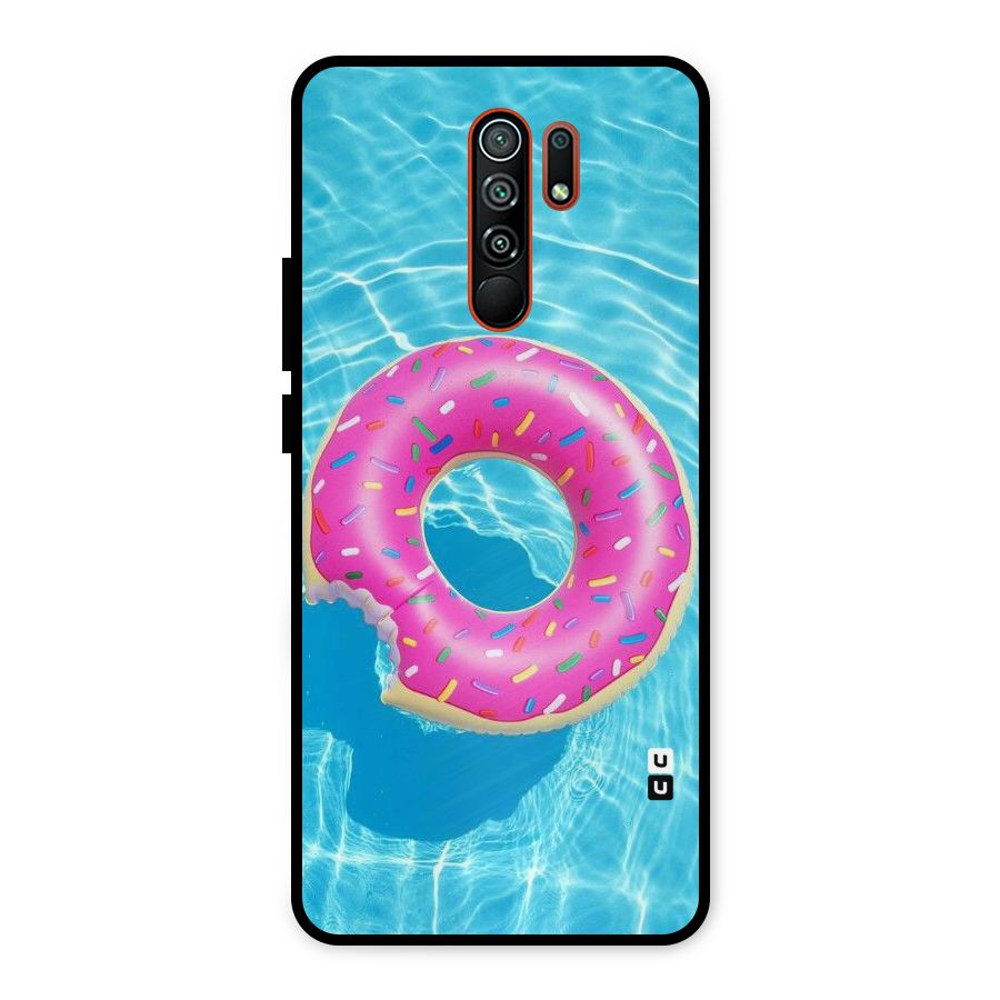Donut Swim Metal Back Case for Redmi 9 Prime