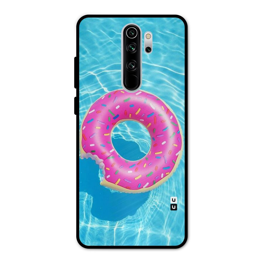Donut Swim Metal Back Case for Redmi Note 8 Pro
