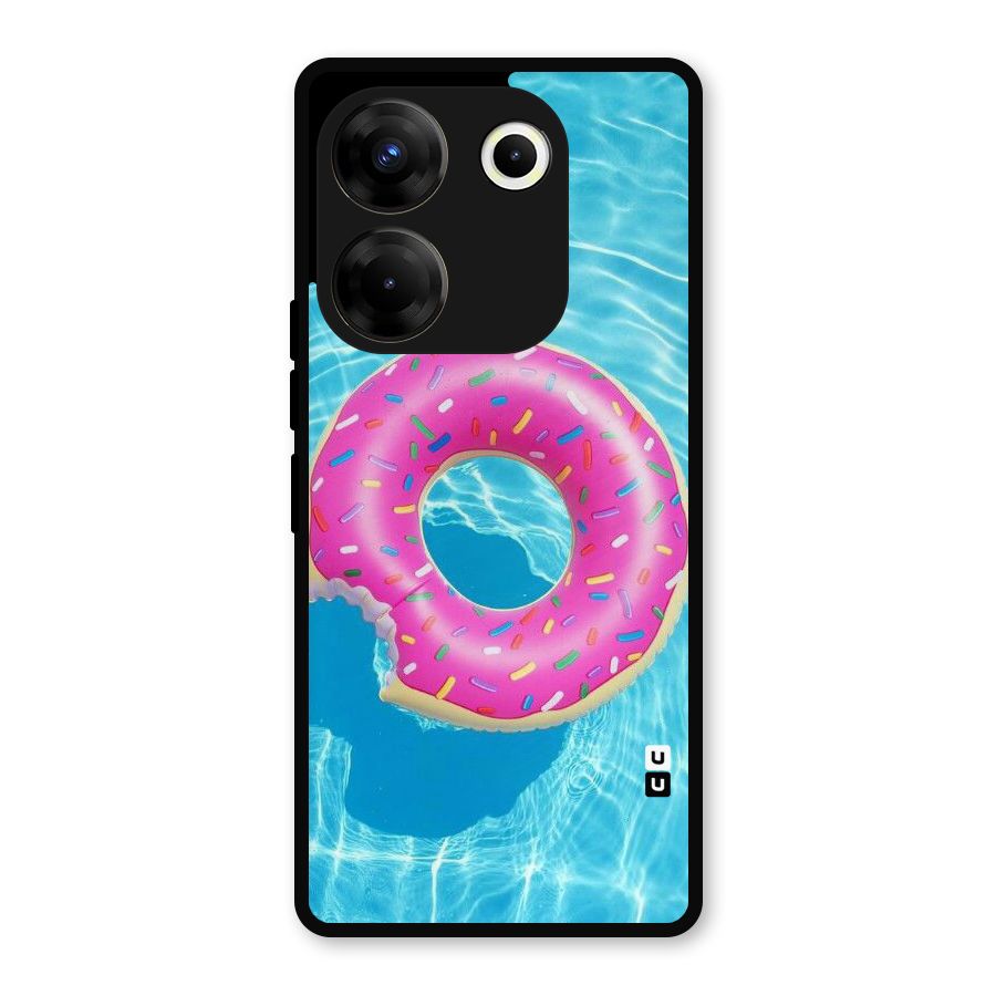 Donut Swim Metal Back Case for Tecno Camon 20