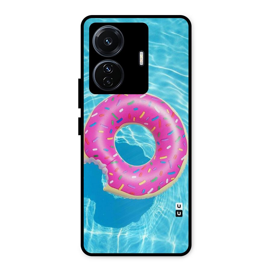 Donut Swim Metal Back Case for Vivo T1 Pro