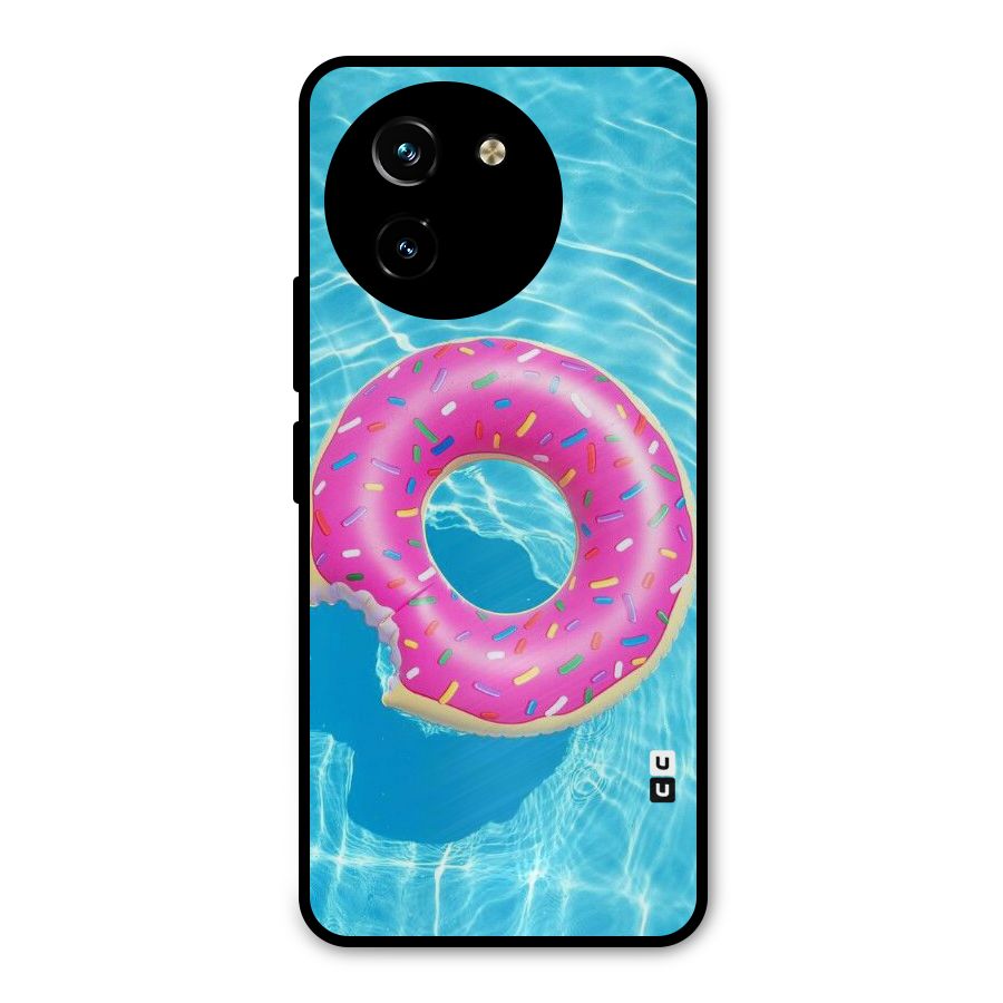 Donut Swim Metal Back Case for Vivo T3x