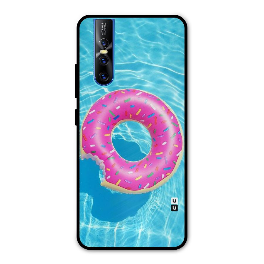 Donut Swim Metal Back Case for Vivo V15 Pro