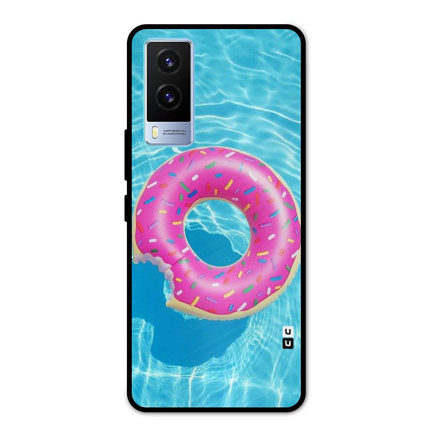 Donut Swim Metal Back Case for Vivo V21e 5G