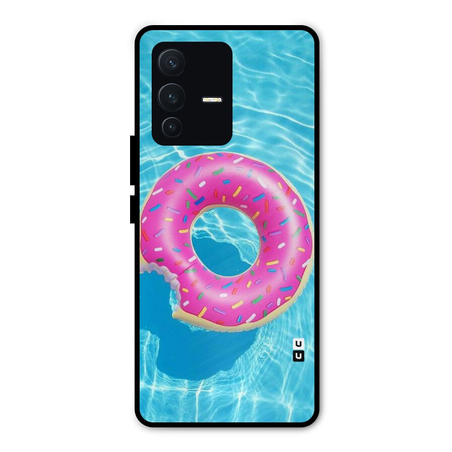 Donut Swim Metal Back Case for Vivo V23 Pro