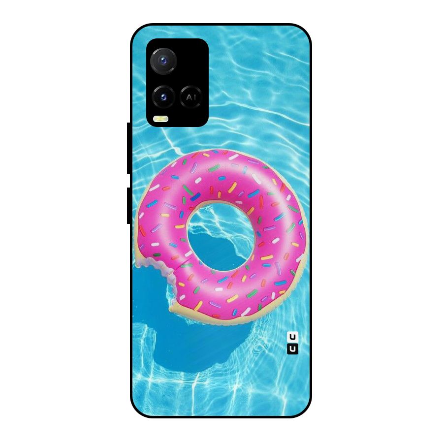 Donut Swim Metal Back Case for Vivo Y21