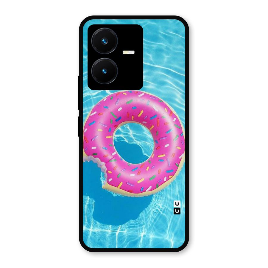 Donut Swim Metal Back Case for Vivo Y22s