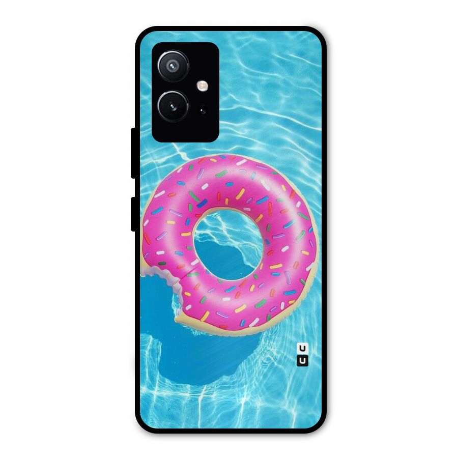 Donut Swim Metal Back Case for Vivo Y75 5G