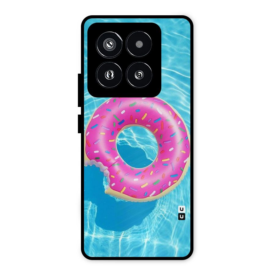 Donut Swim Metal Back Case for Xiaomi 14 Pro