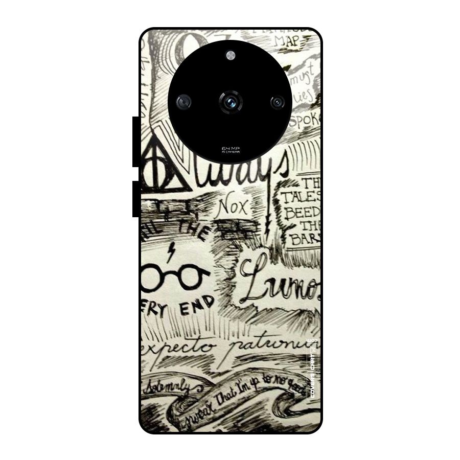 Doodle Art Glass Back Case for Realme Narzo 60 5G