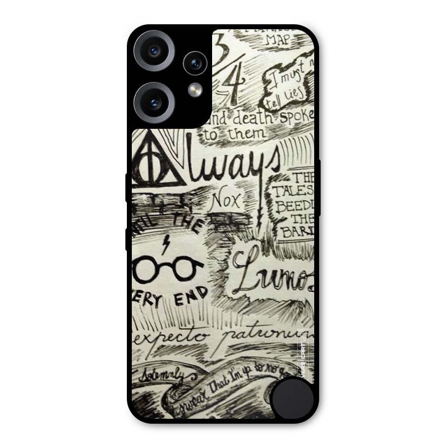Doodle Art Metal Back Case for Nothing CMF Phone 2 Pro