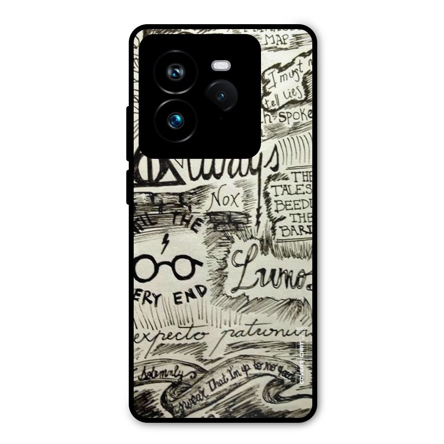 Doodle Art Metal Back Case for Realme GT 7 Pro