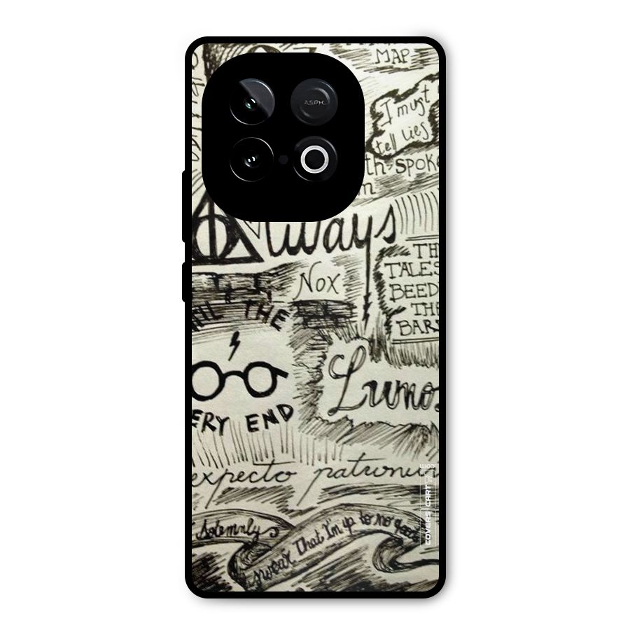Doodle Art Metal Back Case for iQOO Neo 10