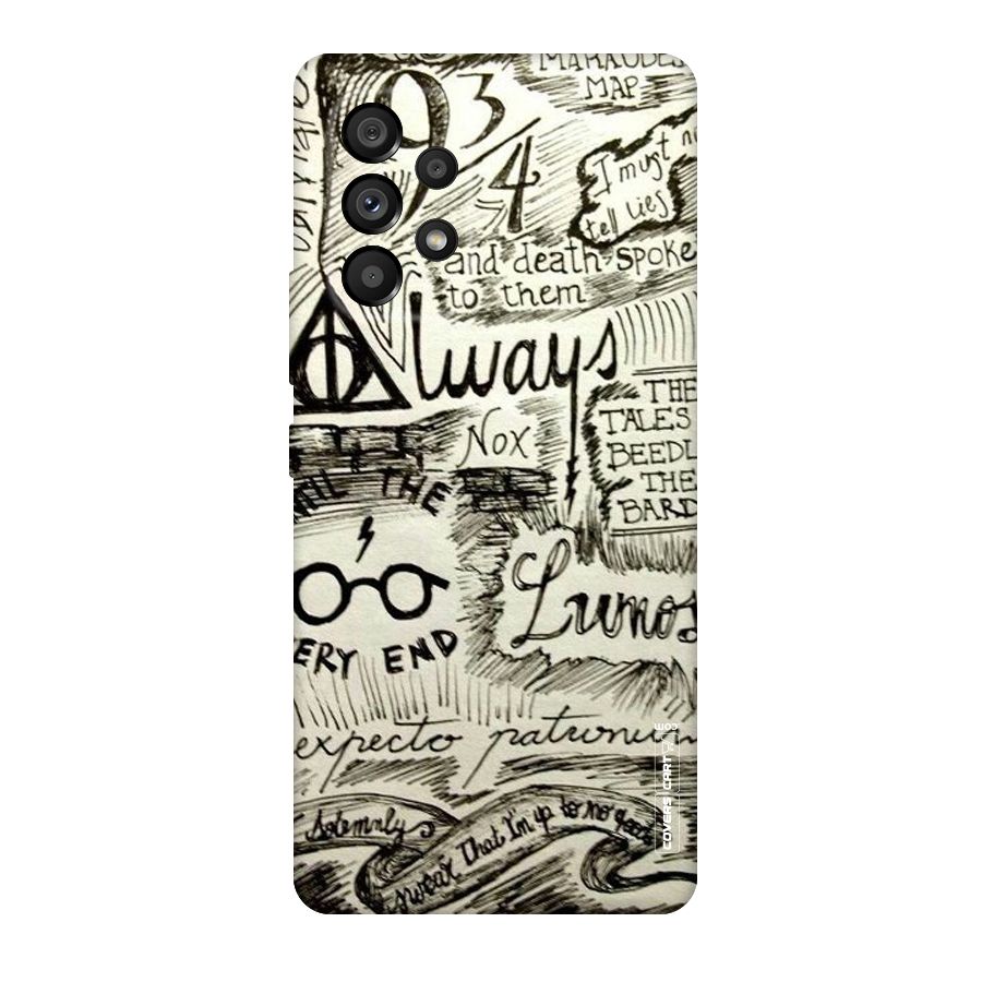 Doodle Art Original Polycarbonate Back Case for Galaxy A53 5G