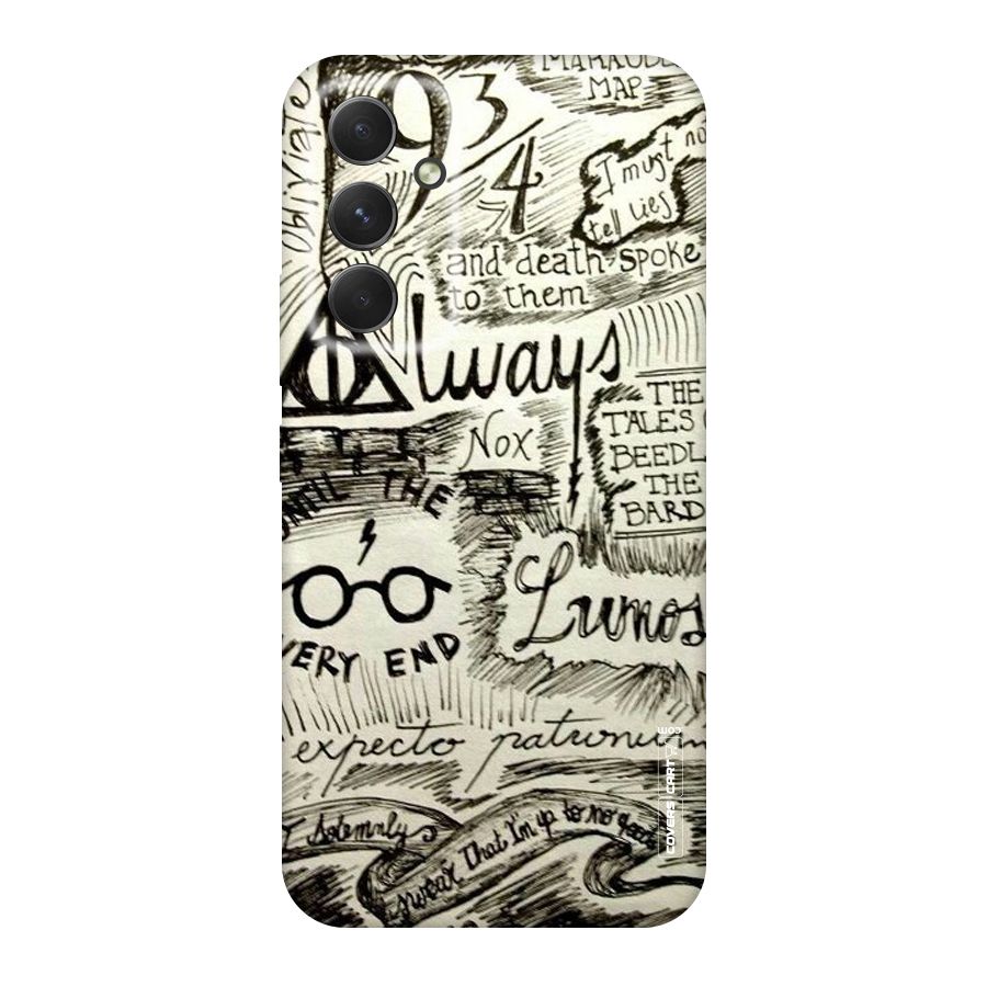 Doodle Art Original Polycarbonate Back Case for Galaxy A54
