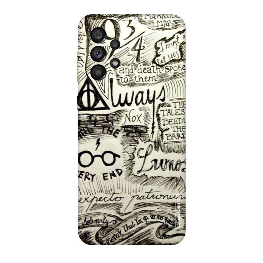 Doodle Art Original Polycarbonate Back Case for Galaxy A73 5G
