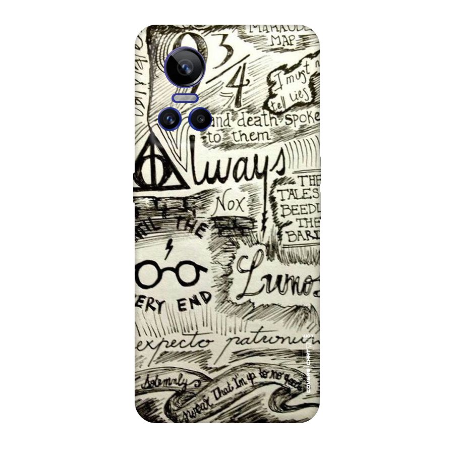 Doodle Art Original Polycarbonate Back Case for Realme GT Neo 3