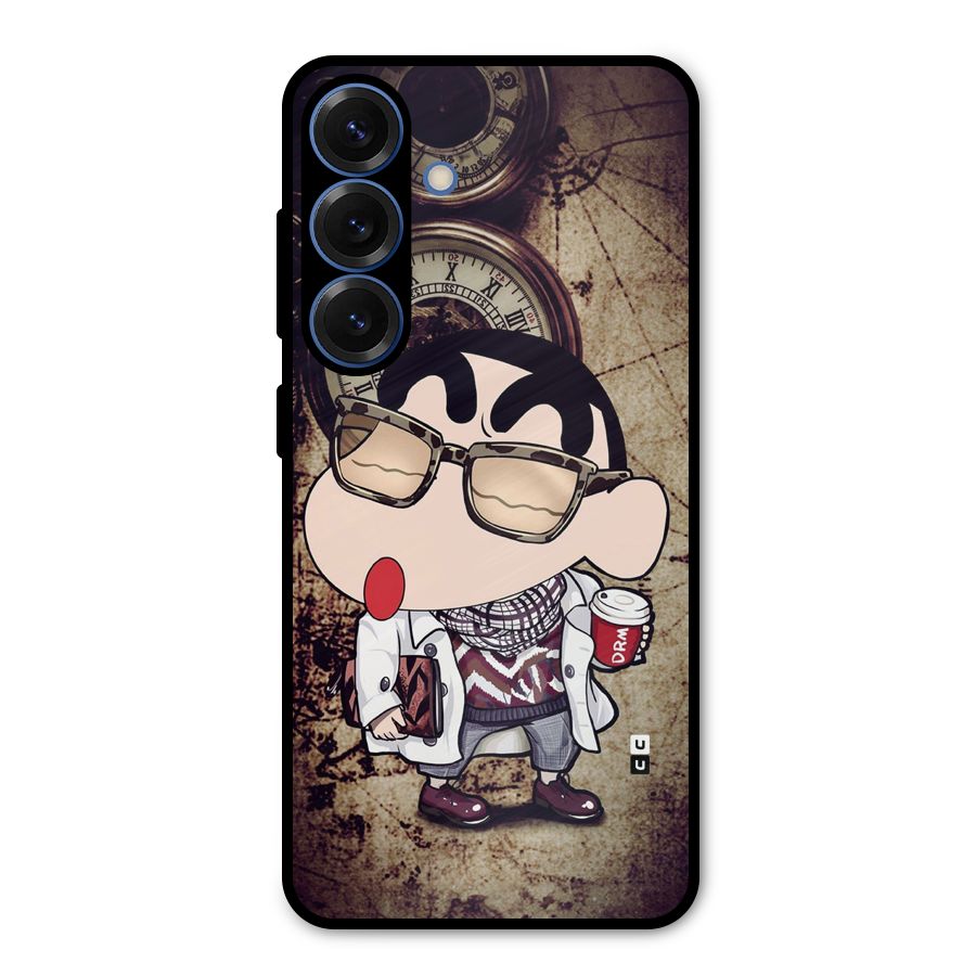 Dope Shinchan Metal Back Case for Galaxy S25