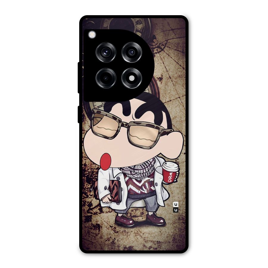 Dope Shinchan Metal Back Case for OnePlus 12R