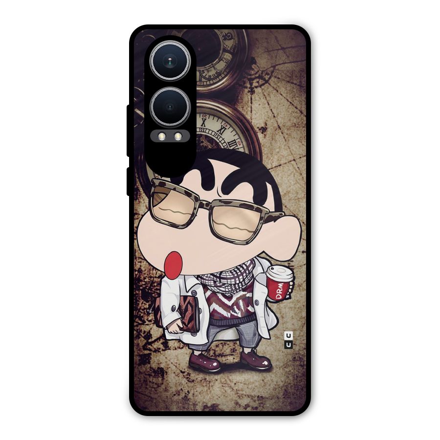 Dope Shinchan Metal Back Case for OnePlus Nord CE4 Lite
