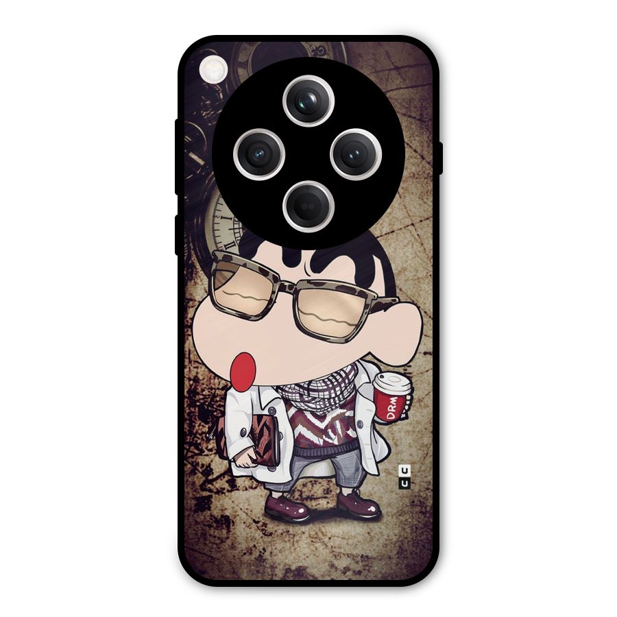 Dope Shinchan Metal Back Case for Oppo Find X8