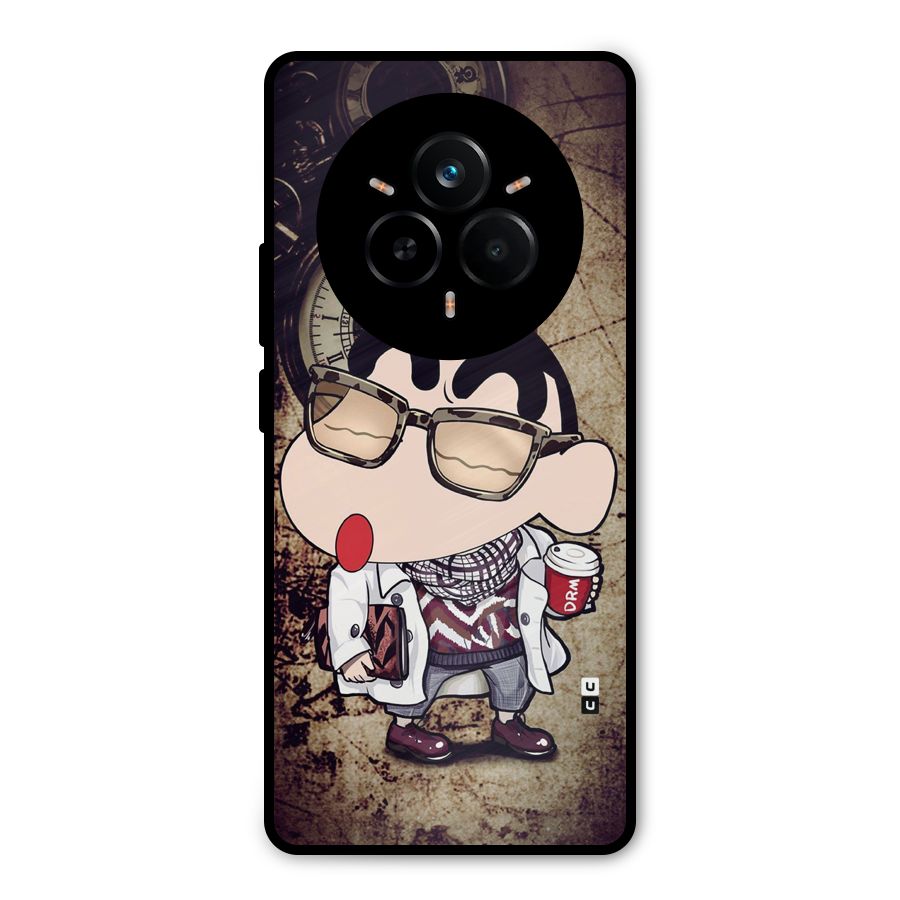 Dope Shinchan Metal Back Case for Realme 14 Pro