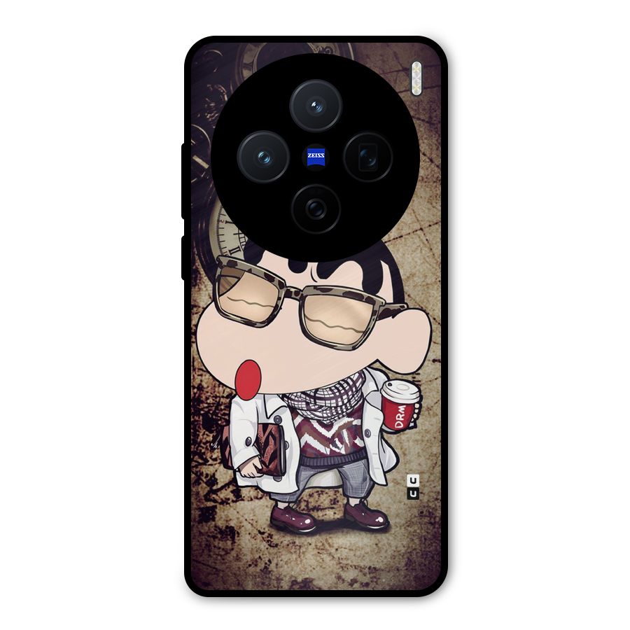 Dope Shinchan Metal Back Case for Vivo X200