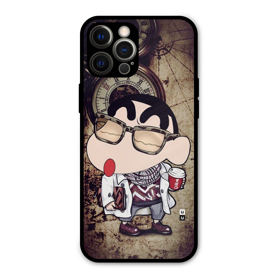 Dope Shinchan Metal Back Case for iPhone 12 Pro Max