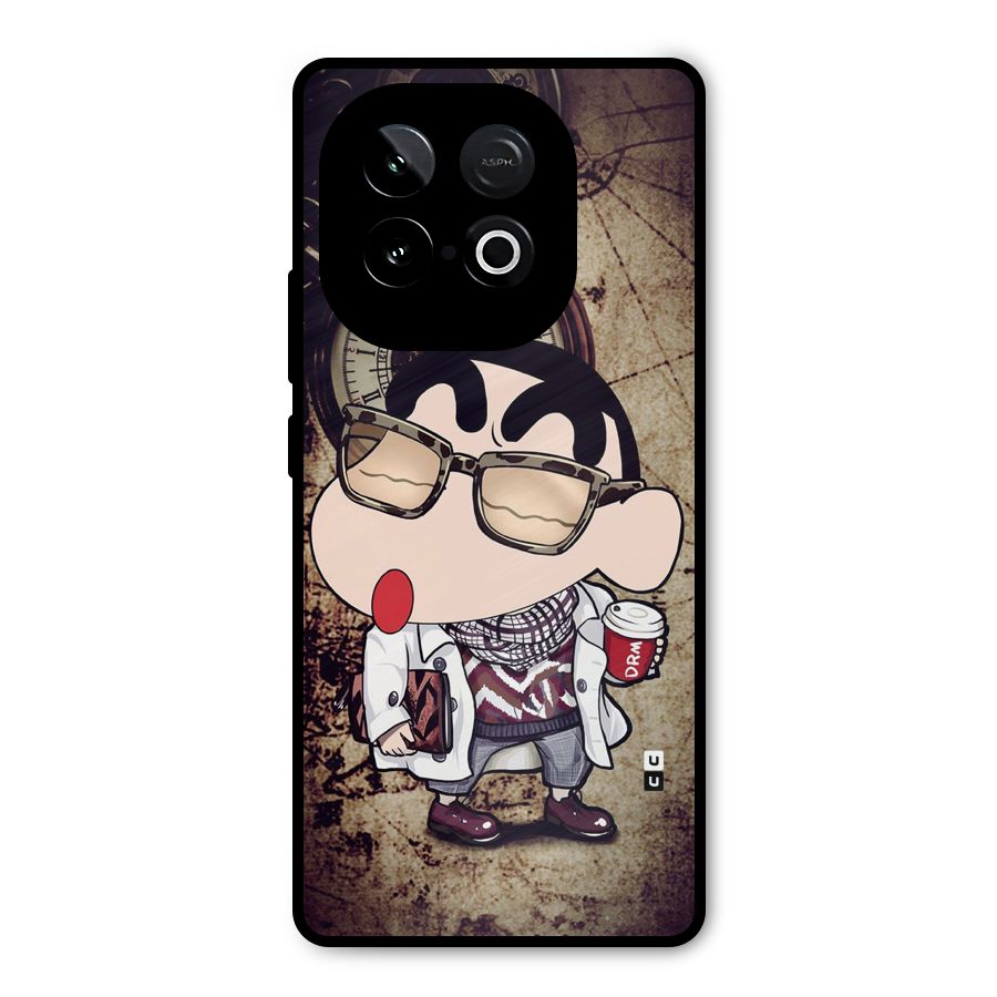 Dope Shinchan Metal Back Case for iQOO Neo 10