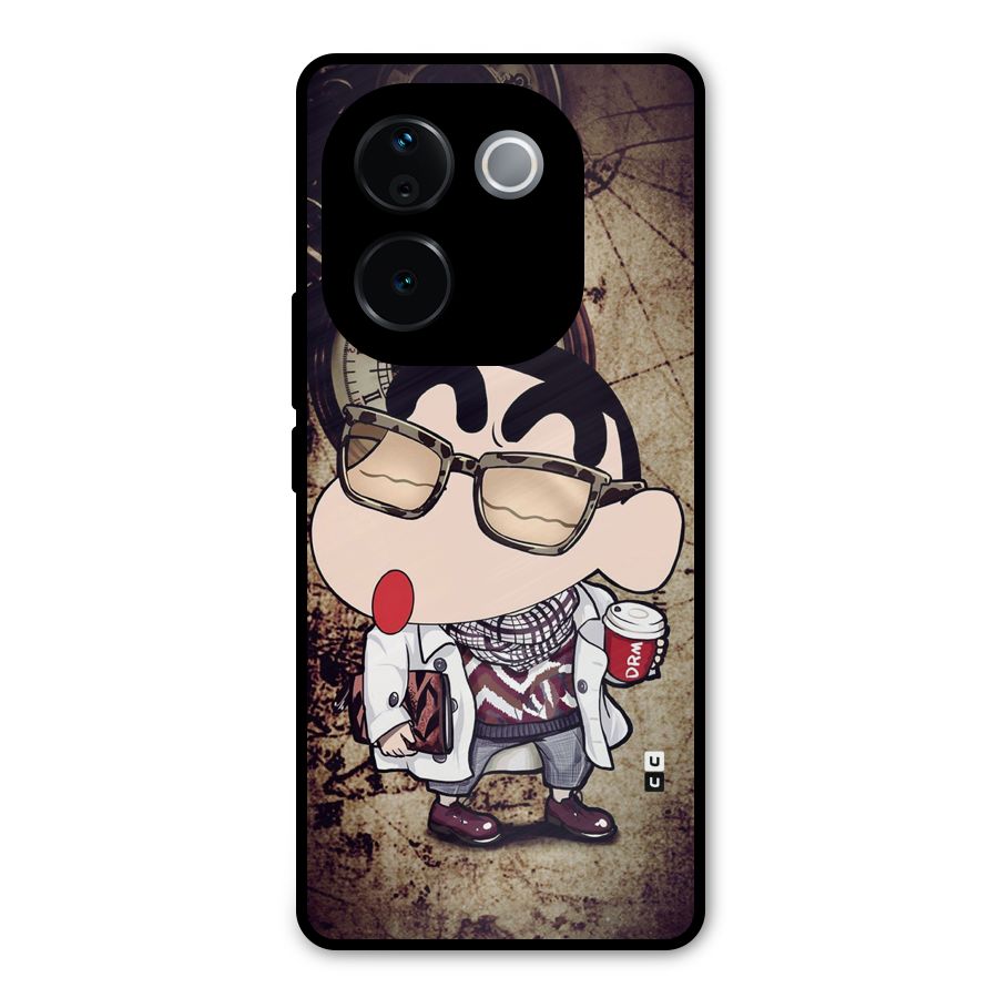 Dope Shinchan Metal Back Case for iQOO Z9s Pro