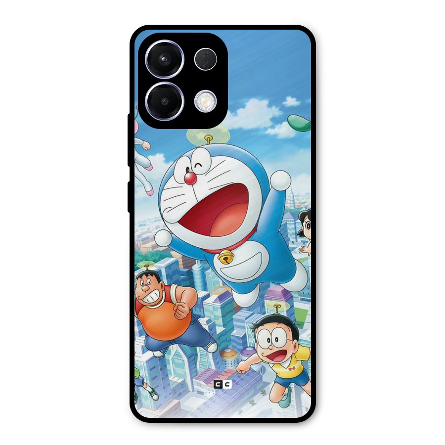 Doremon Flying Metal Back Case for Oppo K13
