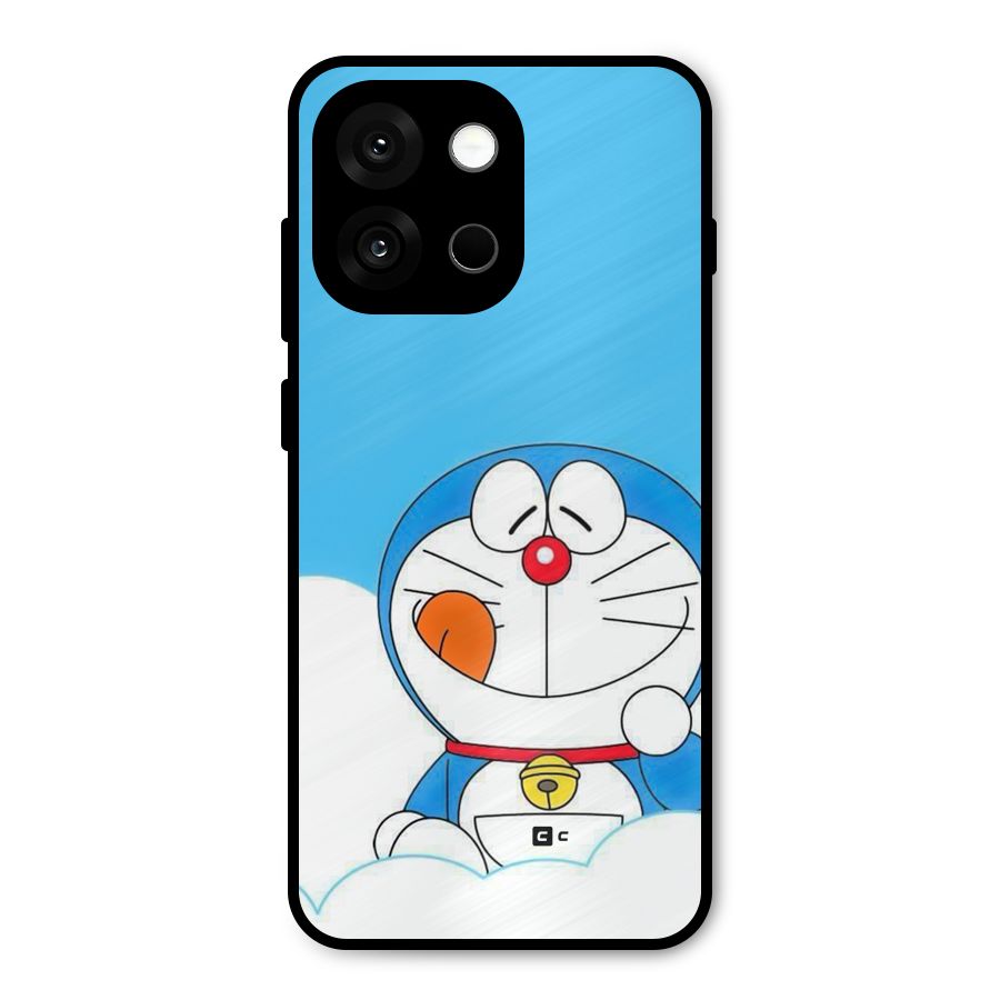 Doremon On Clouds Metal Back Case for OnePlus 13s