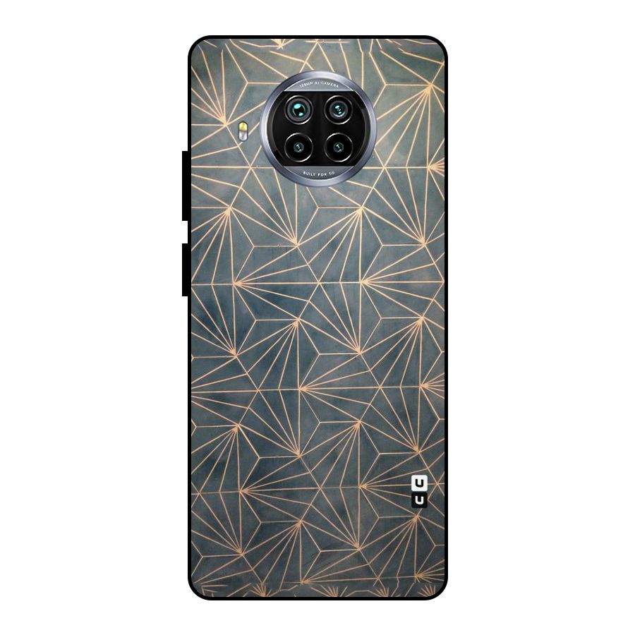 Dotted Lines Pattern Metal Back Case for Mi 10i