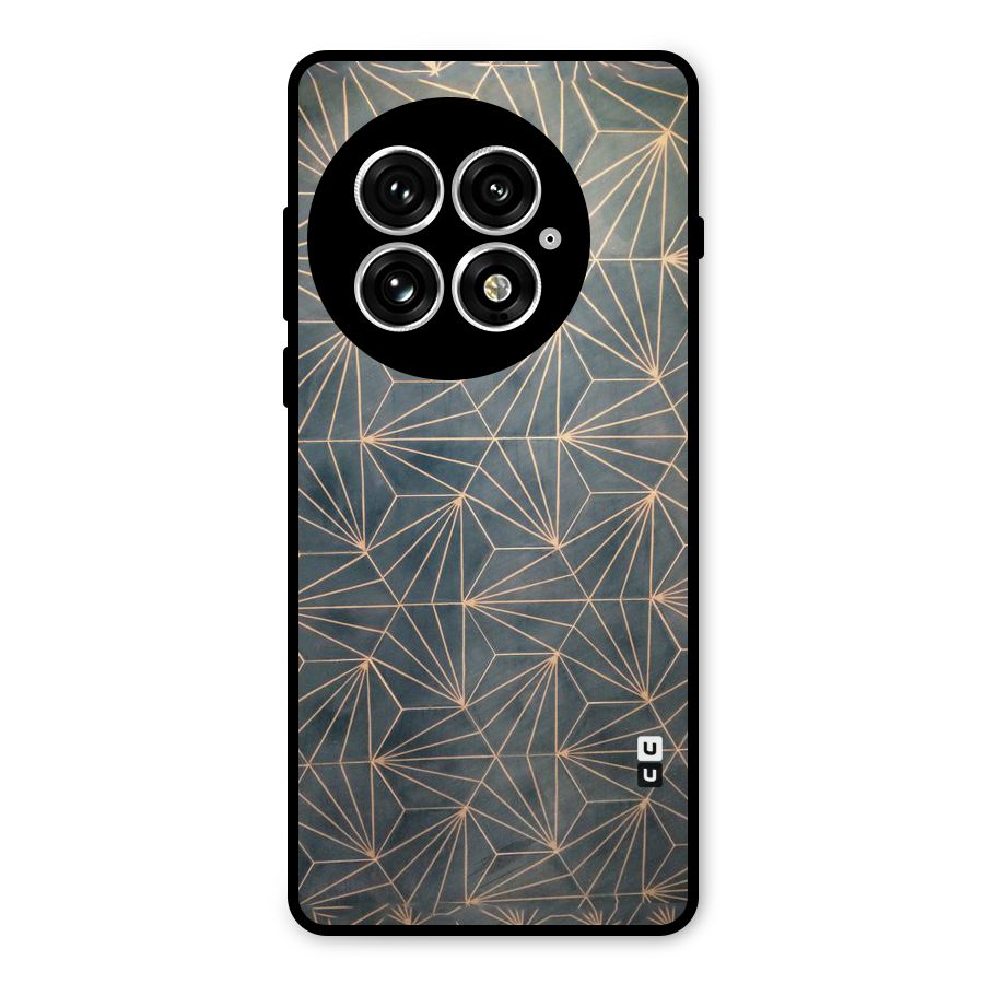 Dotted Lines Pattern Metal Back Case for OnePlus 13