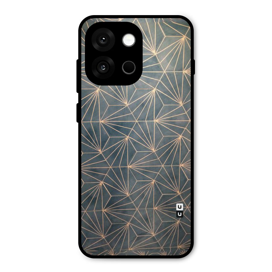 Dotted Lines Pattern Metal Back Case for OnePlus 13s
