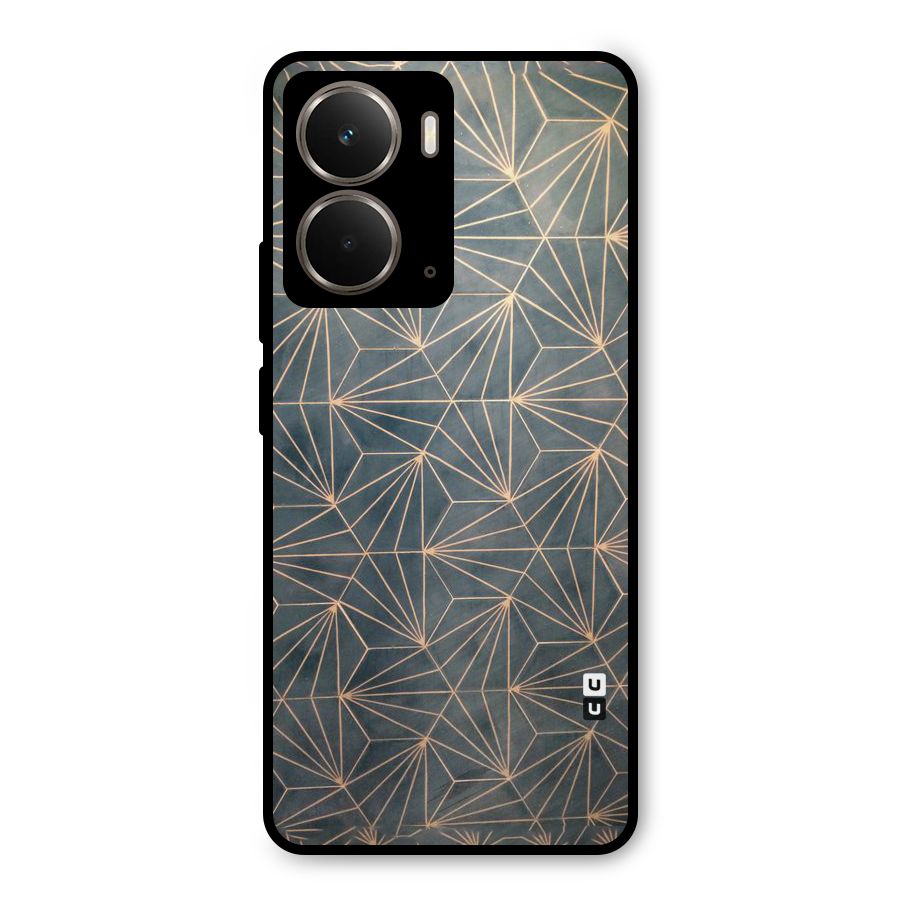 Dotted Lines Pattern Metal Back Case for Realme P3