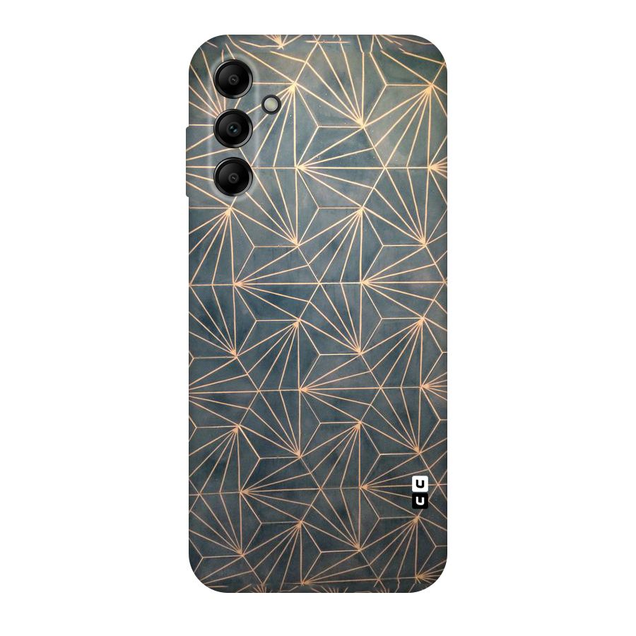 Dotted Lines Pattern Original Polycarbonate Back Case for Galaxy A14 5G