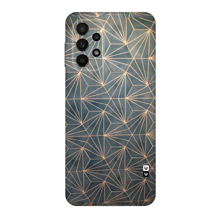 Dotted Lines Pattern Original Polycarbonate Back Case for Galaxy A23