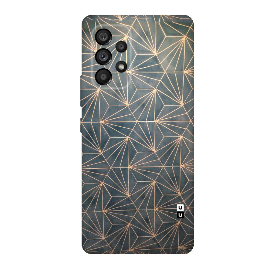 Dotted Lines Pattern Original Polycarbonate Back Case for Galaxy A53 5G