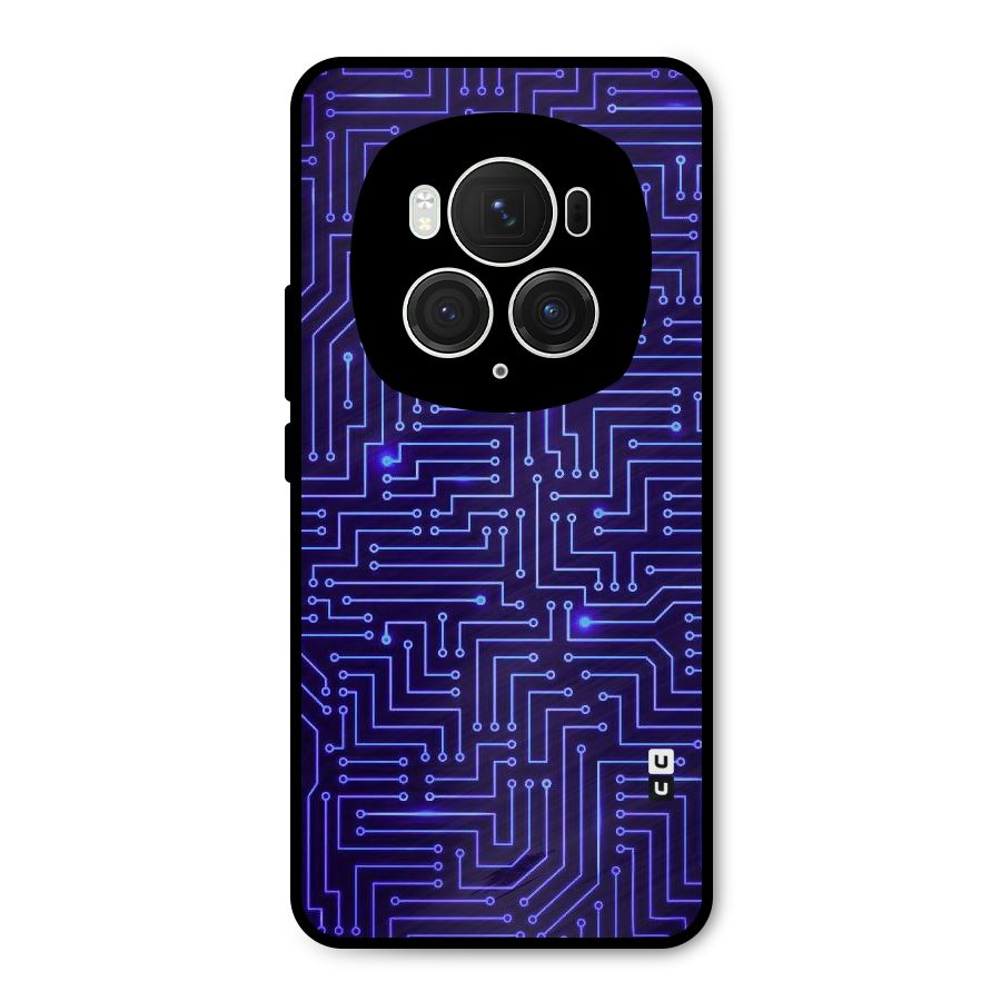 Dotting Lines Metal Back Case for Honor Magic6 Pro