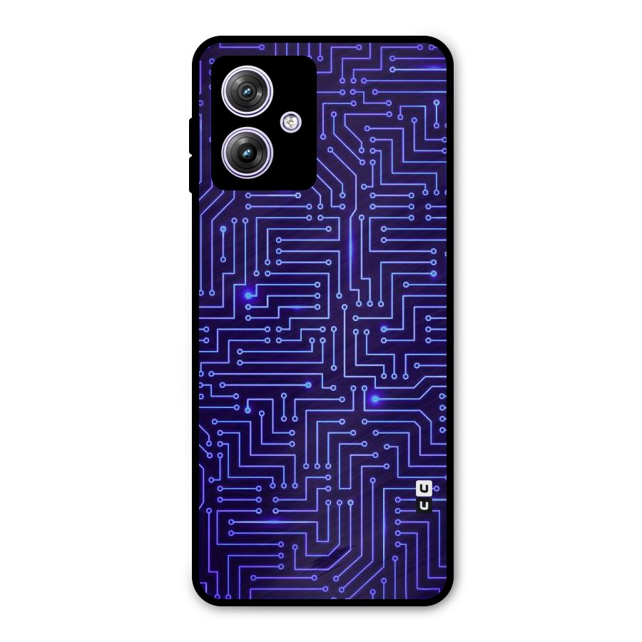 Dotting Lines Metal Back Case for Moto G64