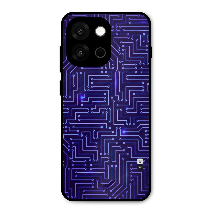 Dotting Lines Metal Back Case for OnePlus 13s